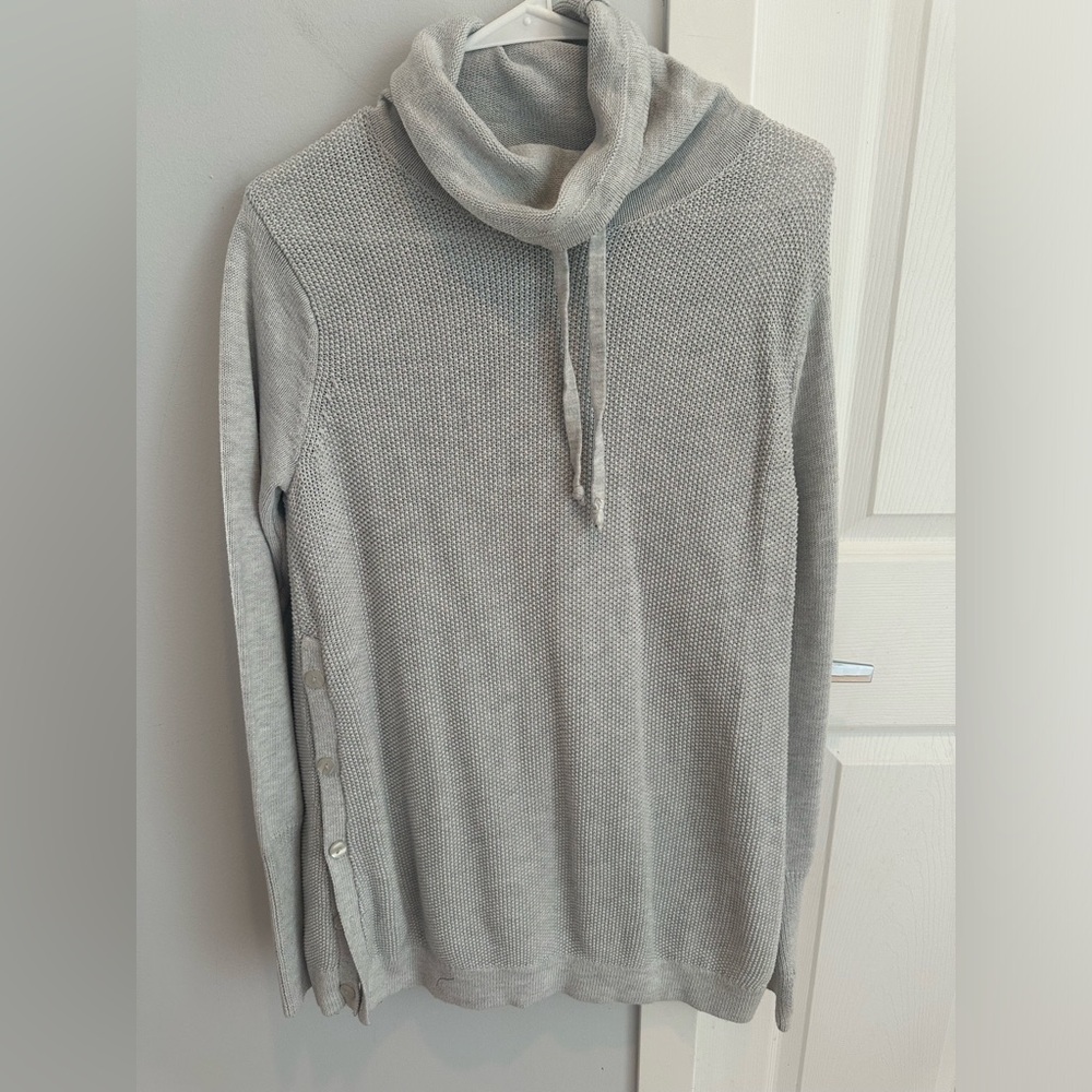 Sigrid Olsen cowl neck knit sweater, size M
